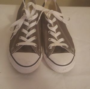 Converse gray size 3 shoes